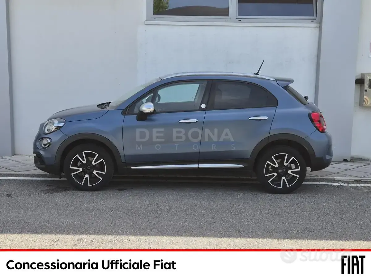 Usata Fiat 500X Cross 120 CV (88 kW) 2019 Azzurro SUV