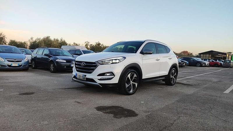 Bianco Usata 2018 Hyundai Tucson Edition SUV | 15.600 € (Ottimo prezzo) - Immagine 1/4