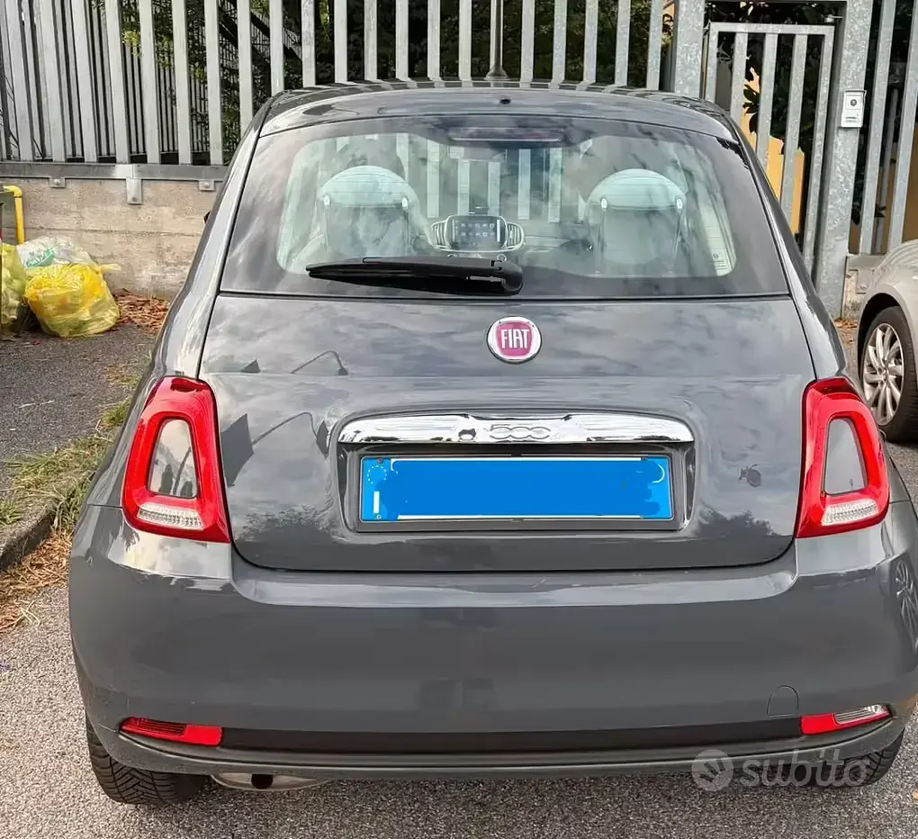Usata Fiat 500 69 CV (50 kW) 2017 Grigio Utilitaria