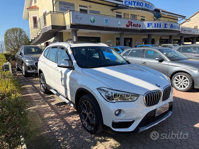 Usata BMW X1 xLine 190 CV (139 kW) 2015 Bianco SUV