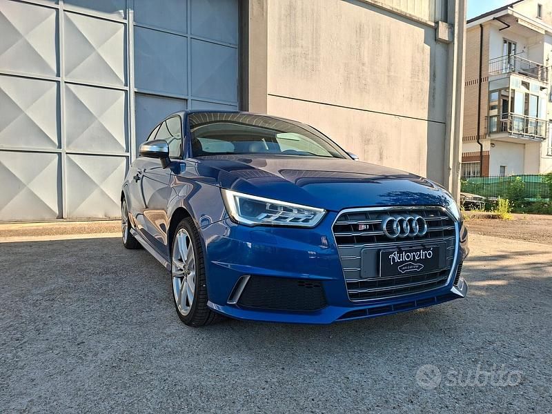 Blu Usata 2015 Audi S1 Ambiente Due volumi | 21.000 € (Buon prezzo) - Immagine 1/4