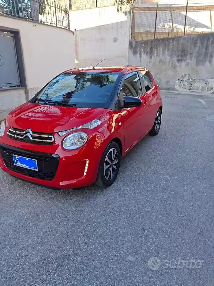 Usata Citroën C1 68 CV (50 kW) 2020 Rosso Utilitaria