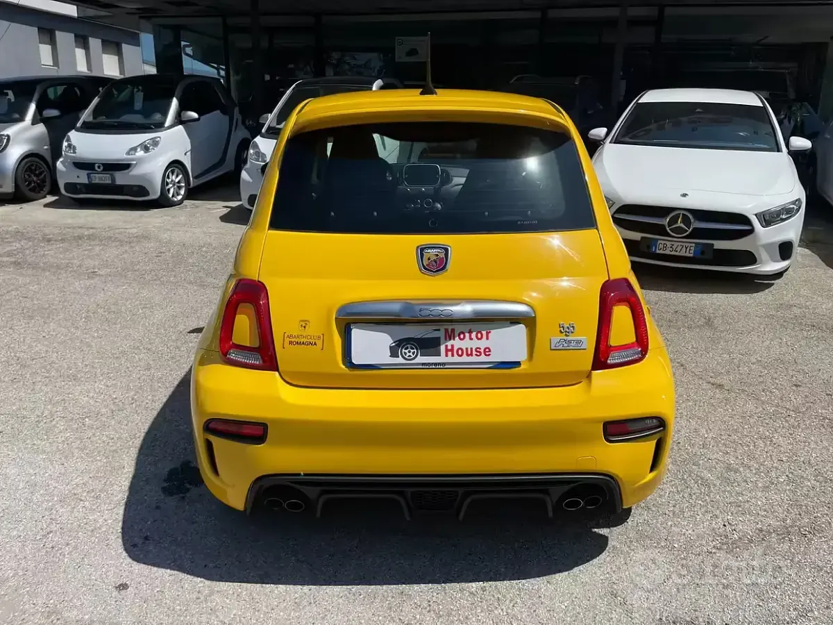 Usata Abarth 595 Pista 165 CV (121 kW) 2018 Giallo Coupé