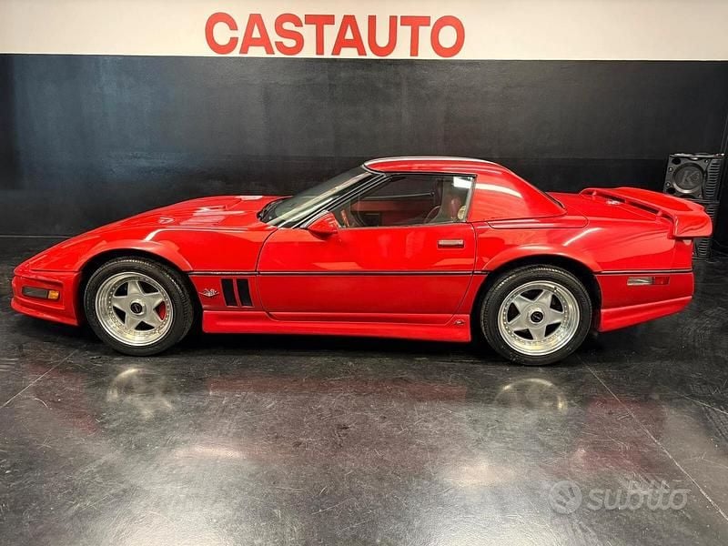 Usata Corvette ZR1 1990 Rosso Cabrio
