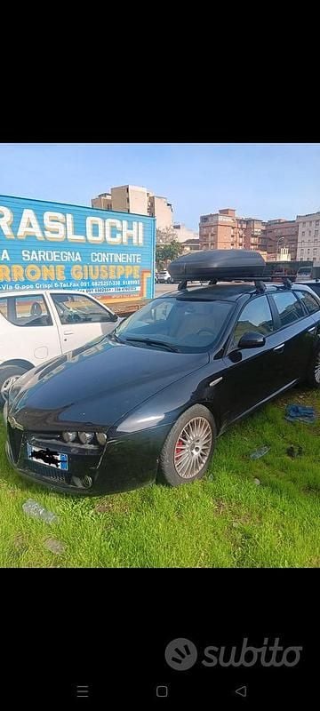 Usata Alfa Romeo 159 150 CV (110 kW) 2008 Nero