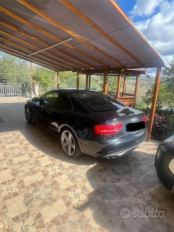 Usata Audi A5 S-Line 177 CV (130 kW) 2011 Nero Coupé
