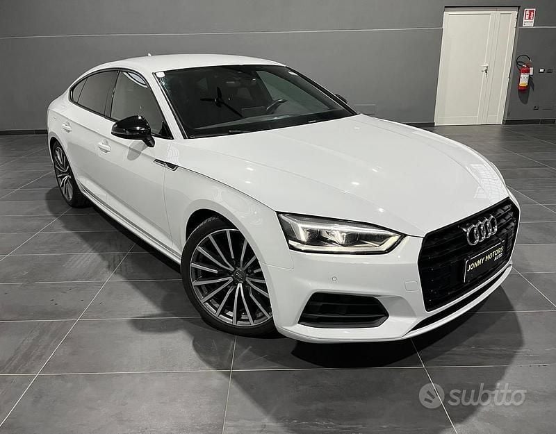 Usata Audi A5 Sportback Ambiente 190 CV (139 kW) 2018 Bianco Utilitaria