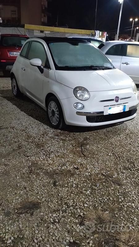 Usata Fiat 500 2011 Bianco Berlina