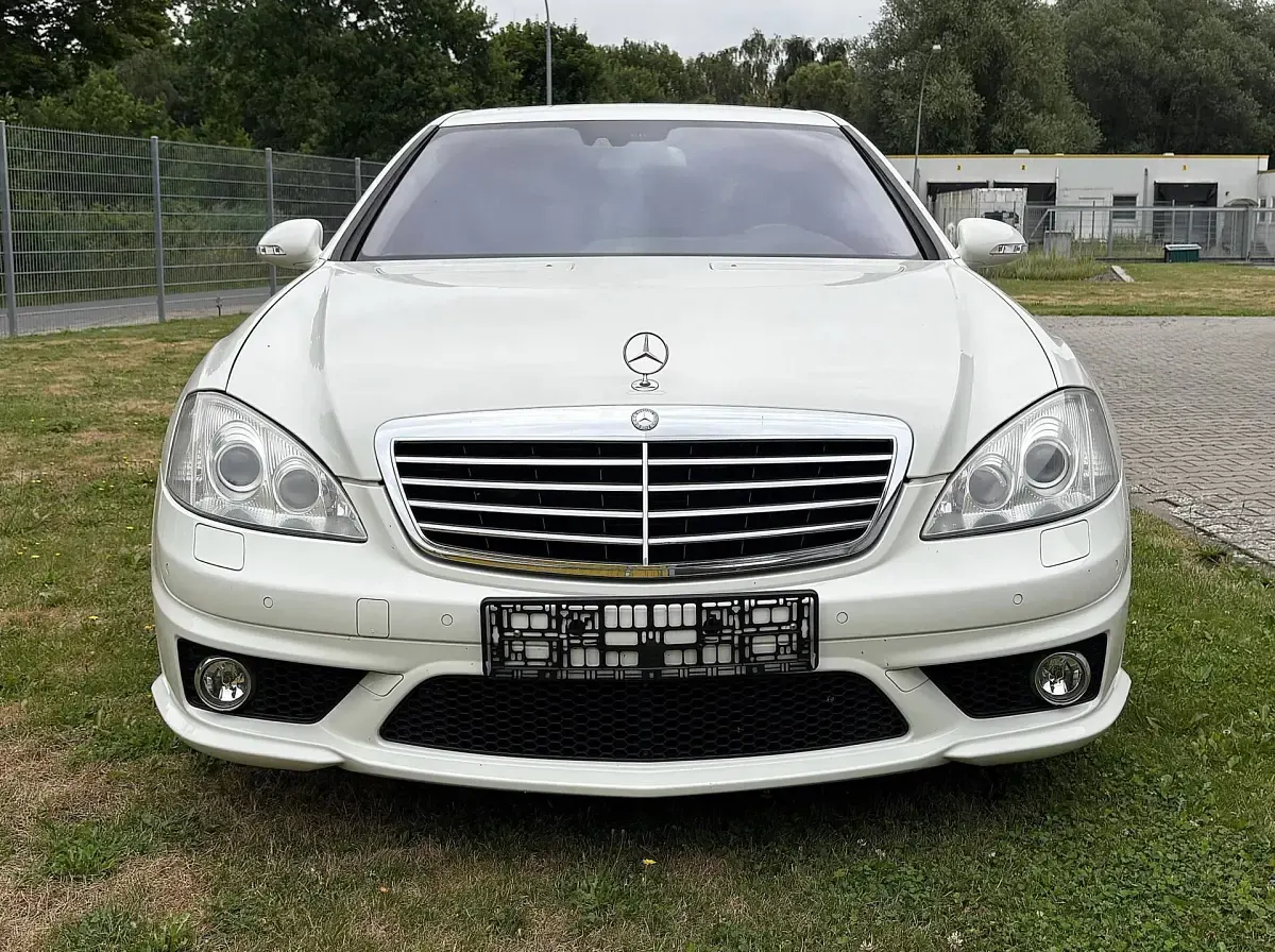 Usata Mercedes S63 AMG AMG 525 CV (386 kW) 2007 Bianco Berlina