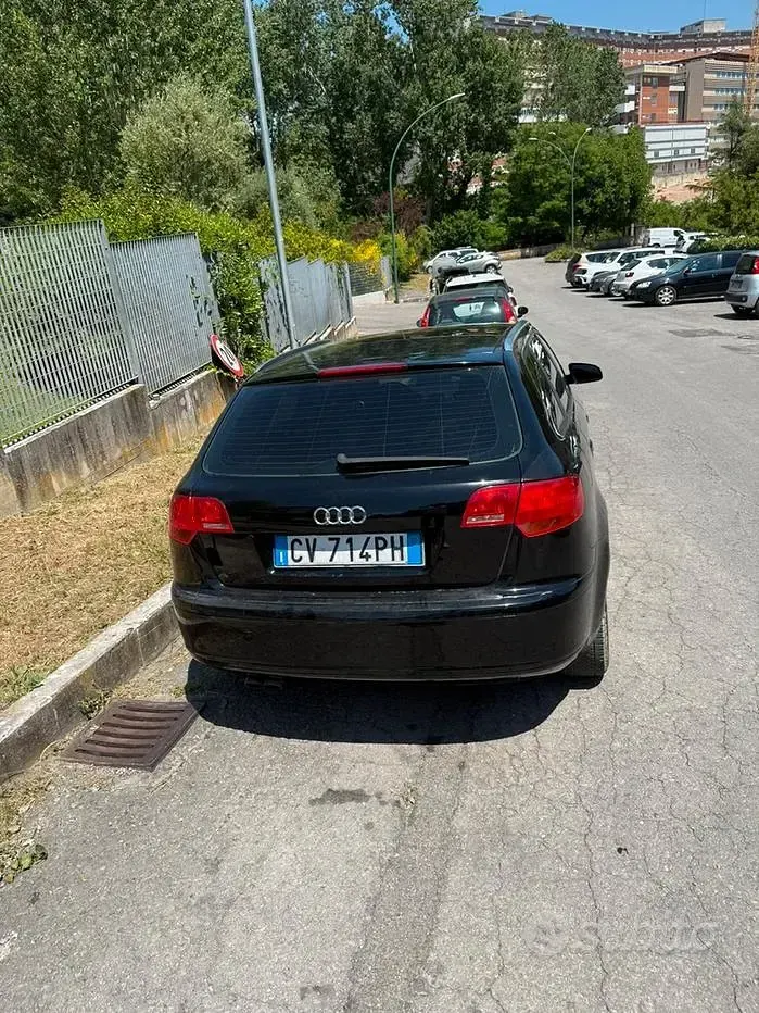 Usata Audi A3 140 CV (102 kW) 2005 Nero Utilitaria