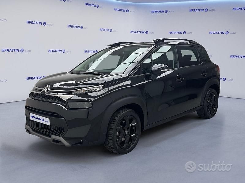 Nero Usata 2024 Citroën C3 Aircross PureTech SUV | 18.990 € (Cara) - Immagine 1/4