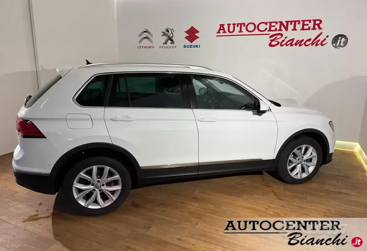 Usata VW Tiguan Highline 150 CV (110 kW) 2016 Bianco SUV