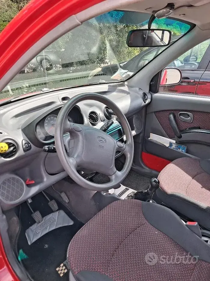 Usata Hyundai Atos Prime 63 CV (46 kW) 2005 Rosso Utilitaria