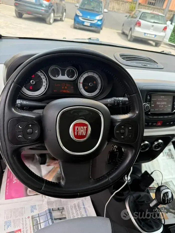 Usata Fiat 500L 85 CV (62 kW) 2015 Bianco Monovolume
