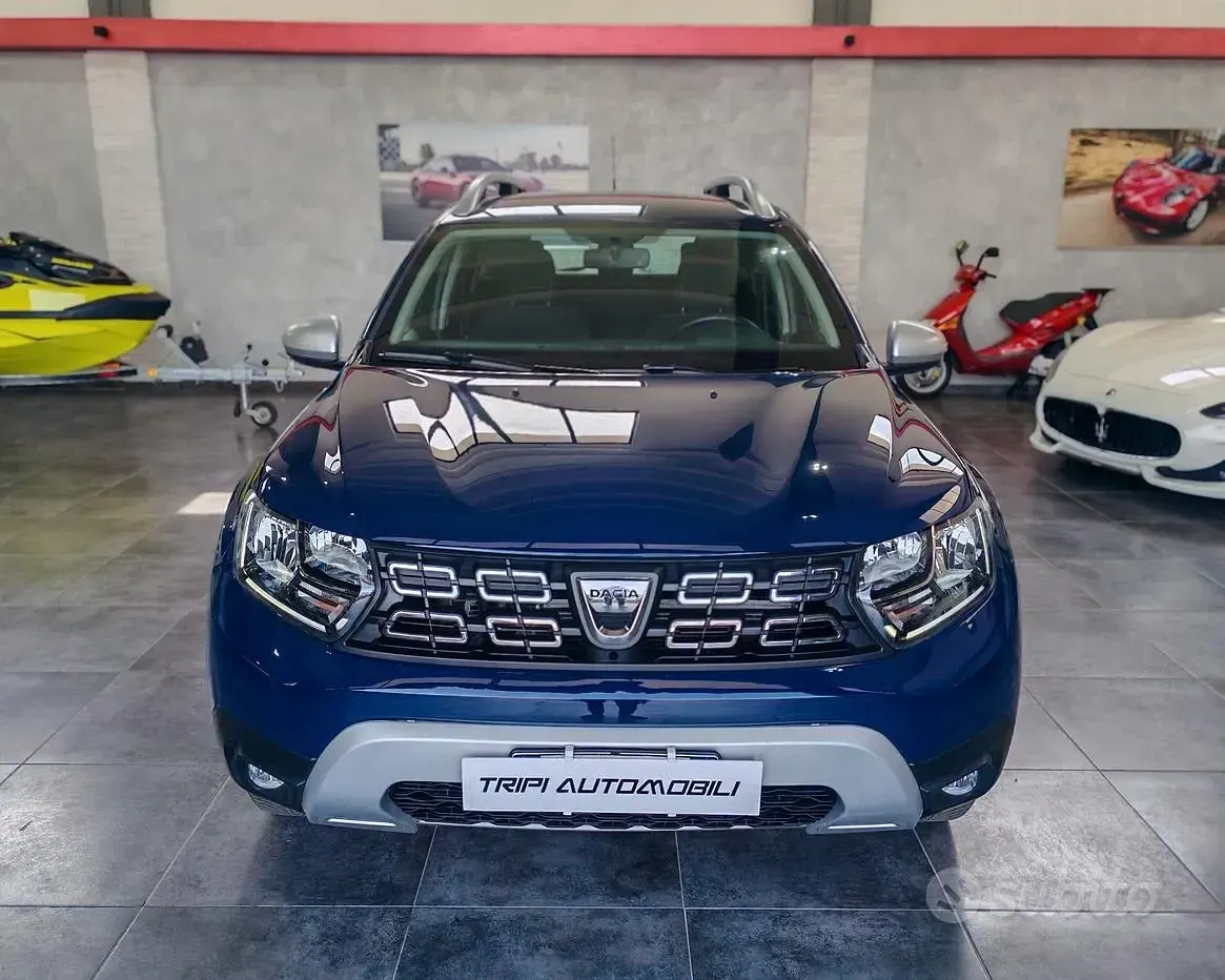 Usata Dacia Duster Prestige 114 CV (83 kW) 2019 Blu SUV