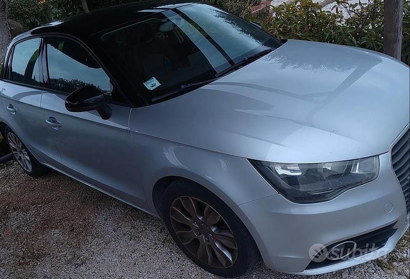 Usata Audi A1 Sportback 92 CV (67 kW) 2012 Grigio Utilitaria