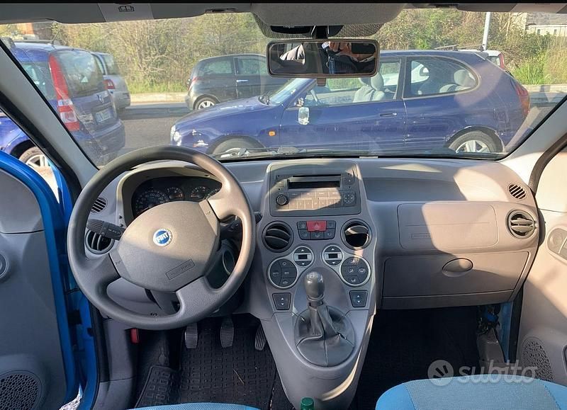 Usata Fiat Panda 2007 Blu Utilitaria