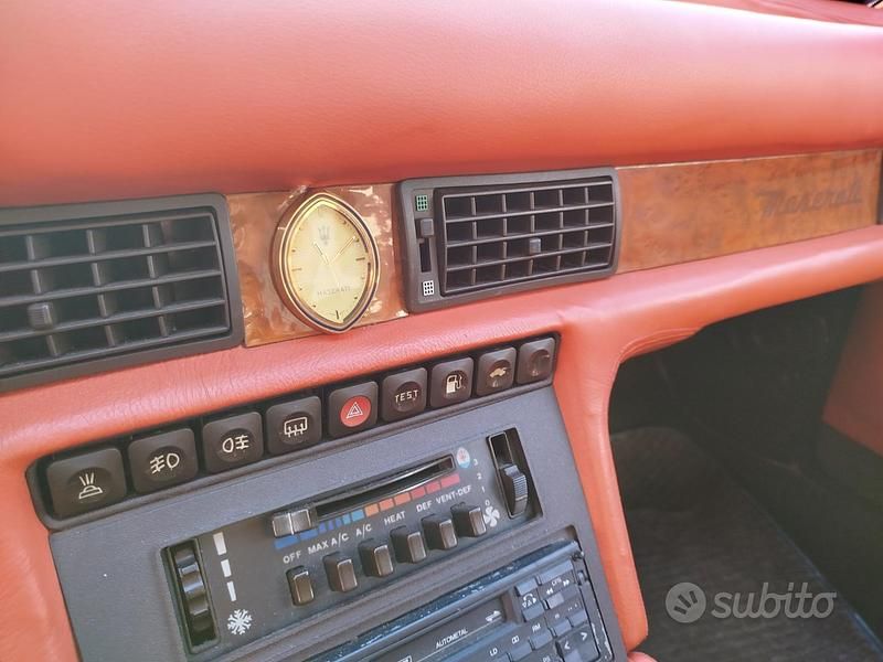Usata Maserati Biturbo 184 CV (135 kW) 1986 Grigio Berlina