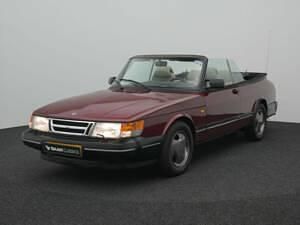 Usata Saab 900 Cabriolet 128 CV (94 kW) 1993 Rosso Cabrio