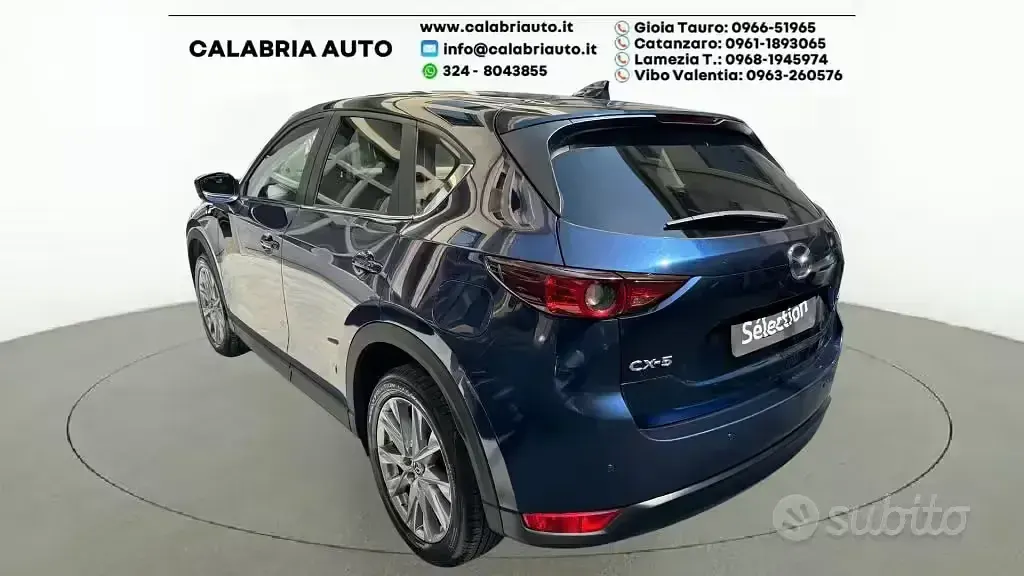 Usata Mazda CX-5 150 CV (110 kW) 2021 Blu metallizzato SUV