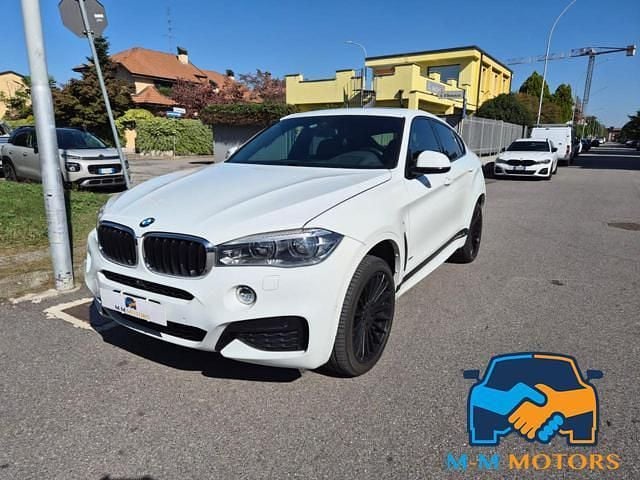 Usata BMW X6 M Sport 258 CV (189 kW) 2017 Bianco SUV