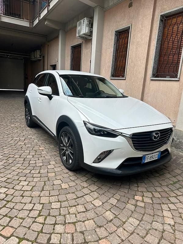 Usata Mazda CX-3 Exceed 105 CV (77 kW) 2016 Bianco SUV