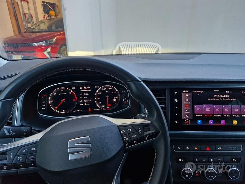 Usata Seat Ateca 150 CV (110 kW) 2021 Bianco SUV