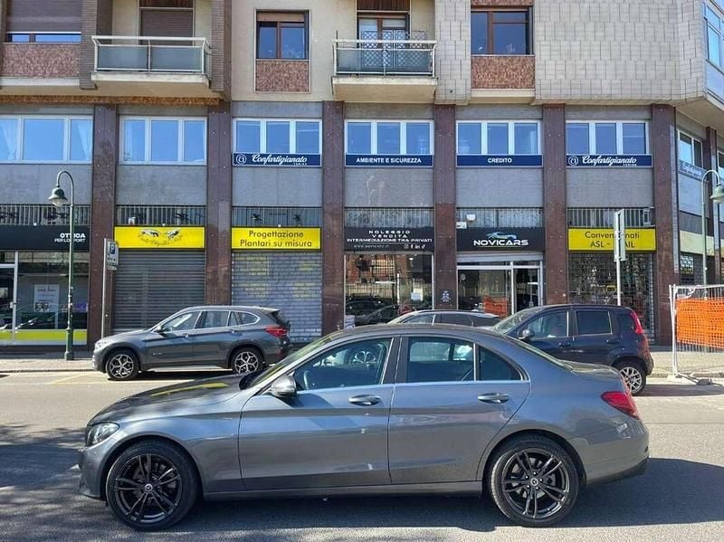 Usata Mercedes C180 Business 116 CV (85 kW) 2019 Grigio Berlina