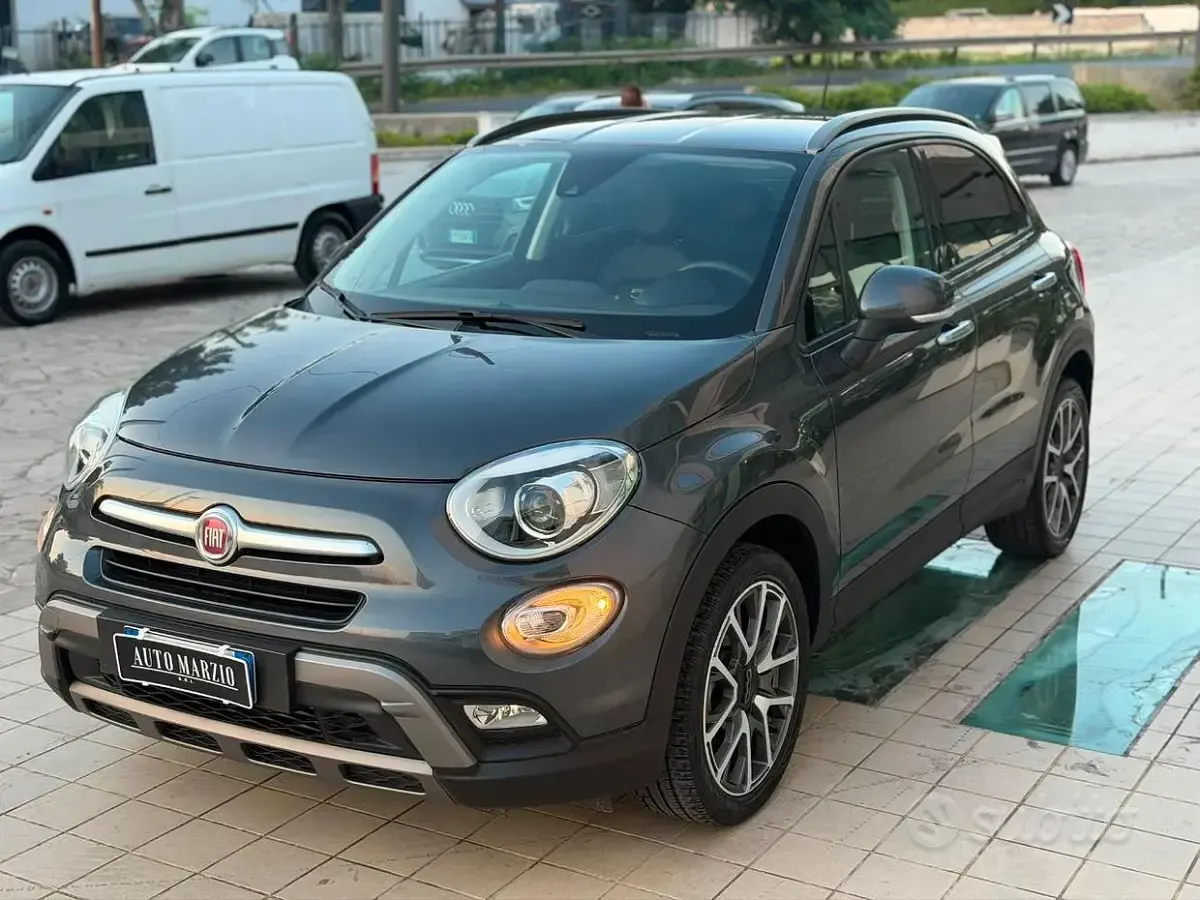 Usata Fiat 500X Cross Plus 120 CV (88 kW) 2015 Grigio SUV