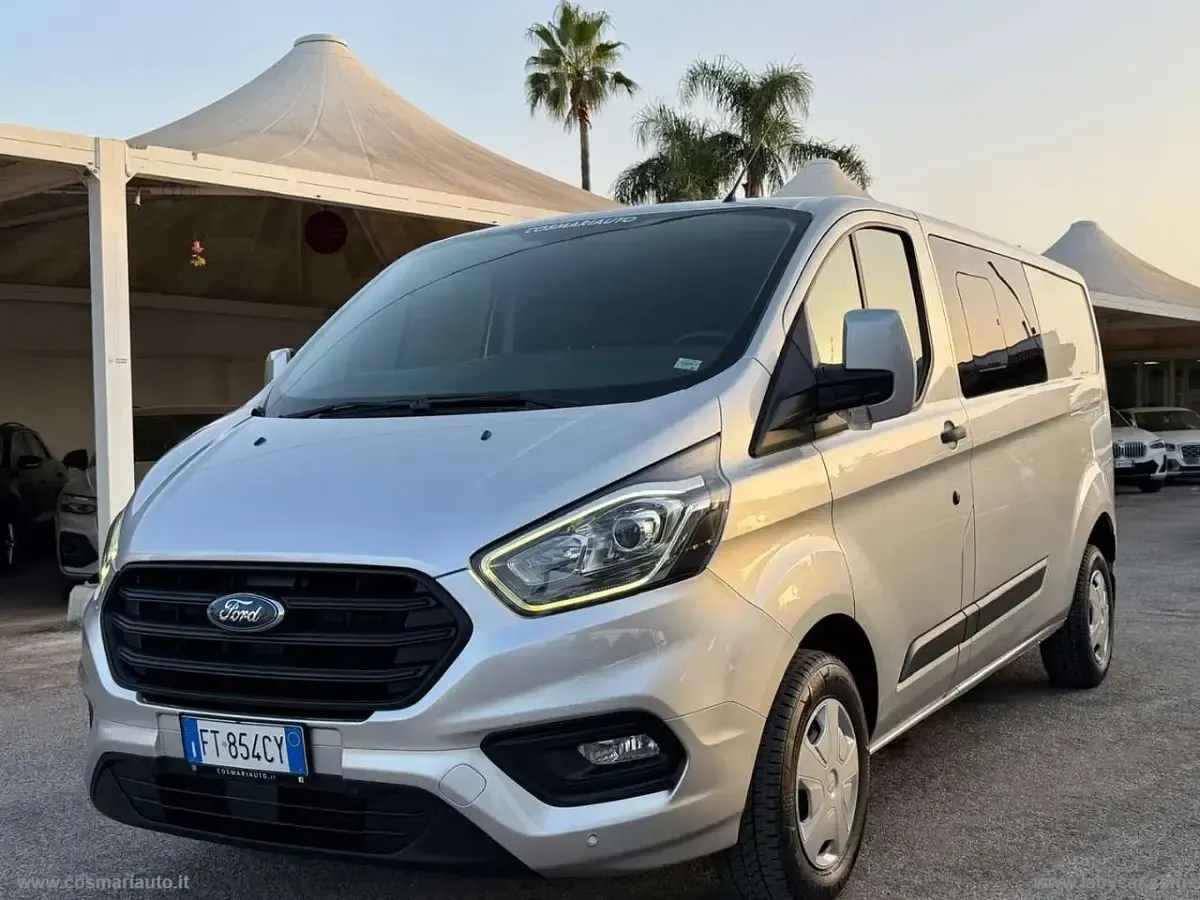 Usata Ford Transit Custom 131 CV (96 kW) 2019 Argento Furgone