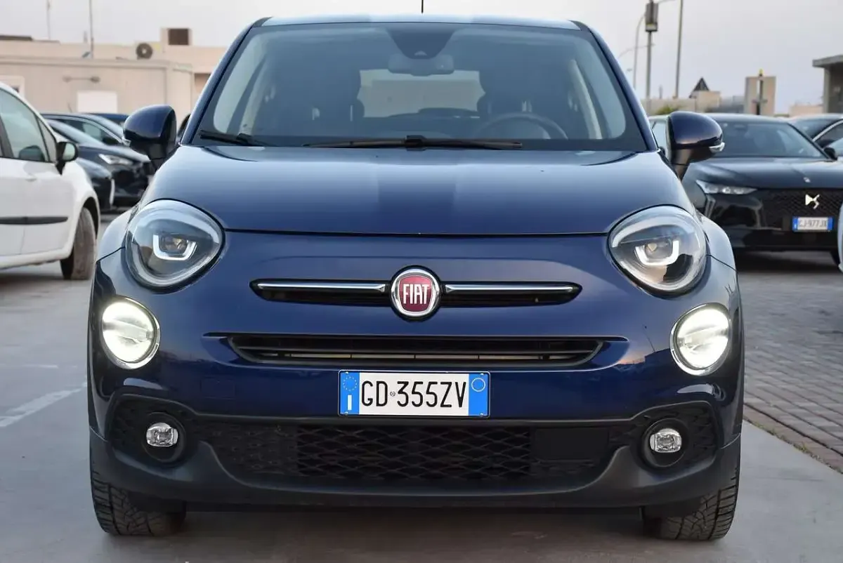 Usata Fiat 500X Connect 150 CV (110 kW) 2021 Blu/azzurro SUV
