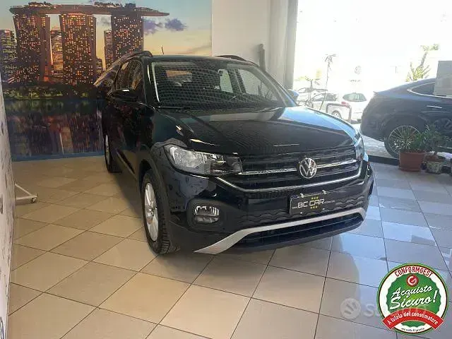 Usata VW T-Cross Style 110 CV (80 kW) 2022 Nero SUV