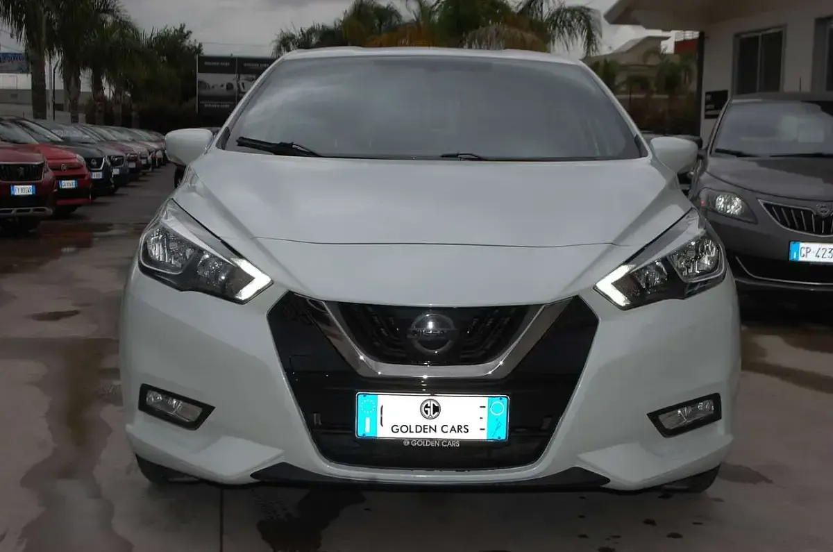 Usata Nissan Micra Acenta 90 CV (66 kW) 2022 Bianco Utilitaria