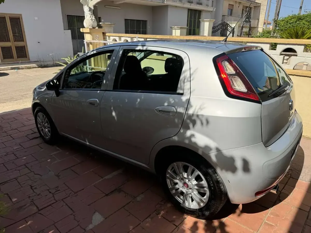 Usata Fiat Punto Lounge 84 CV (61 kW) 2015 Grigio chiaro Utilitaria