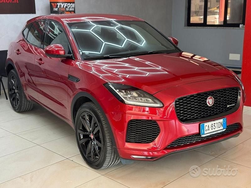 Usata Jaguar E-Pace R-Dynamic 150 CV (110 kW) 2020 Rosso SUV