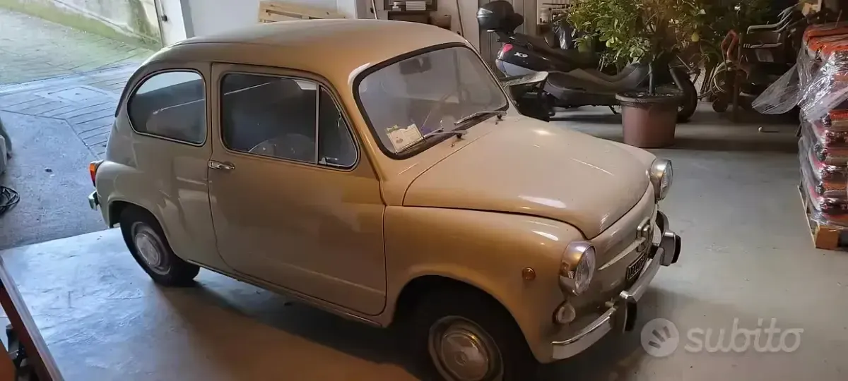 Usata Fiat 600 1960 Grigio Utilitaria