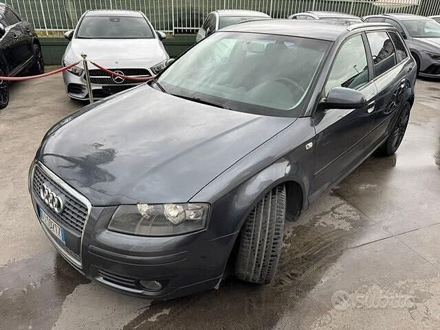 Usata Audi A3 Attraction 140 CV (102 kW) 2007 Grigio Utilitaria