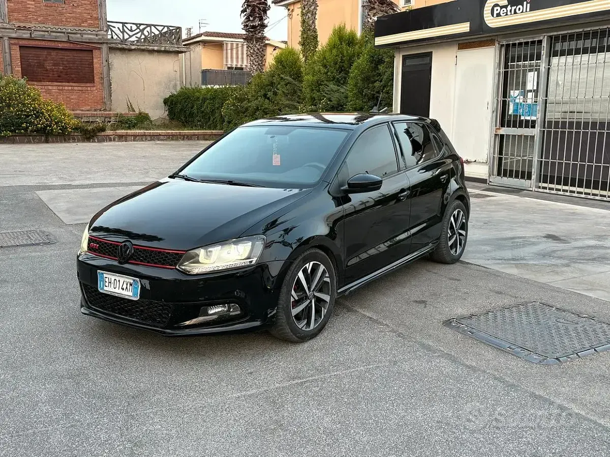 Usata VW Polo GTI 179 CV (131 kW) 2011 Nero Utilitaria