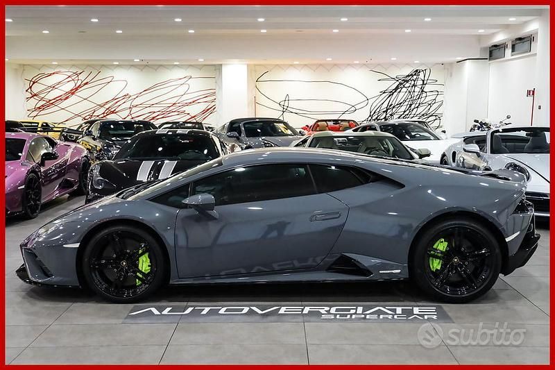 Usata Lamborghini Huracán 609 CV (447 kW) 2021 Grigio Coupé