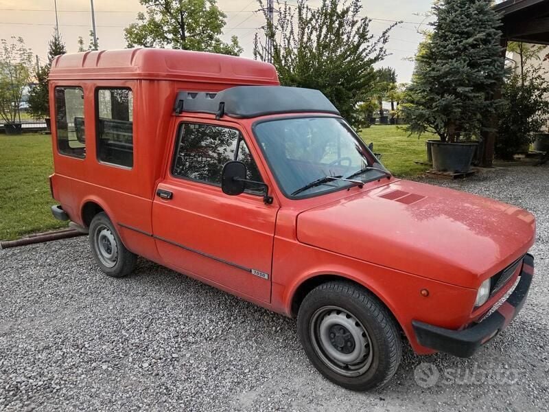 Usata Fiat Fiorino 54 CV (39 kW) 1980 Rosso Monovolume