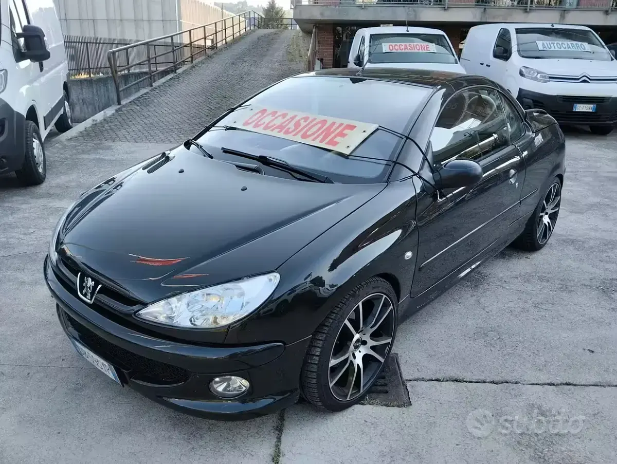Usata Peugeot 206 CC RC 109 CV (80 kW) 2006 Cabrio