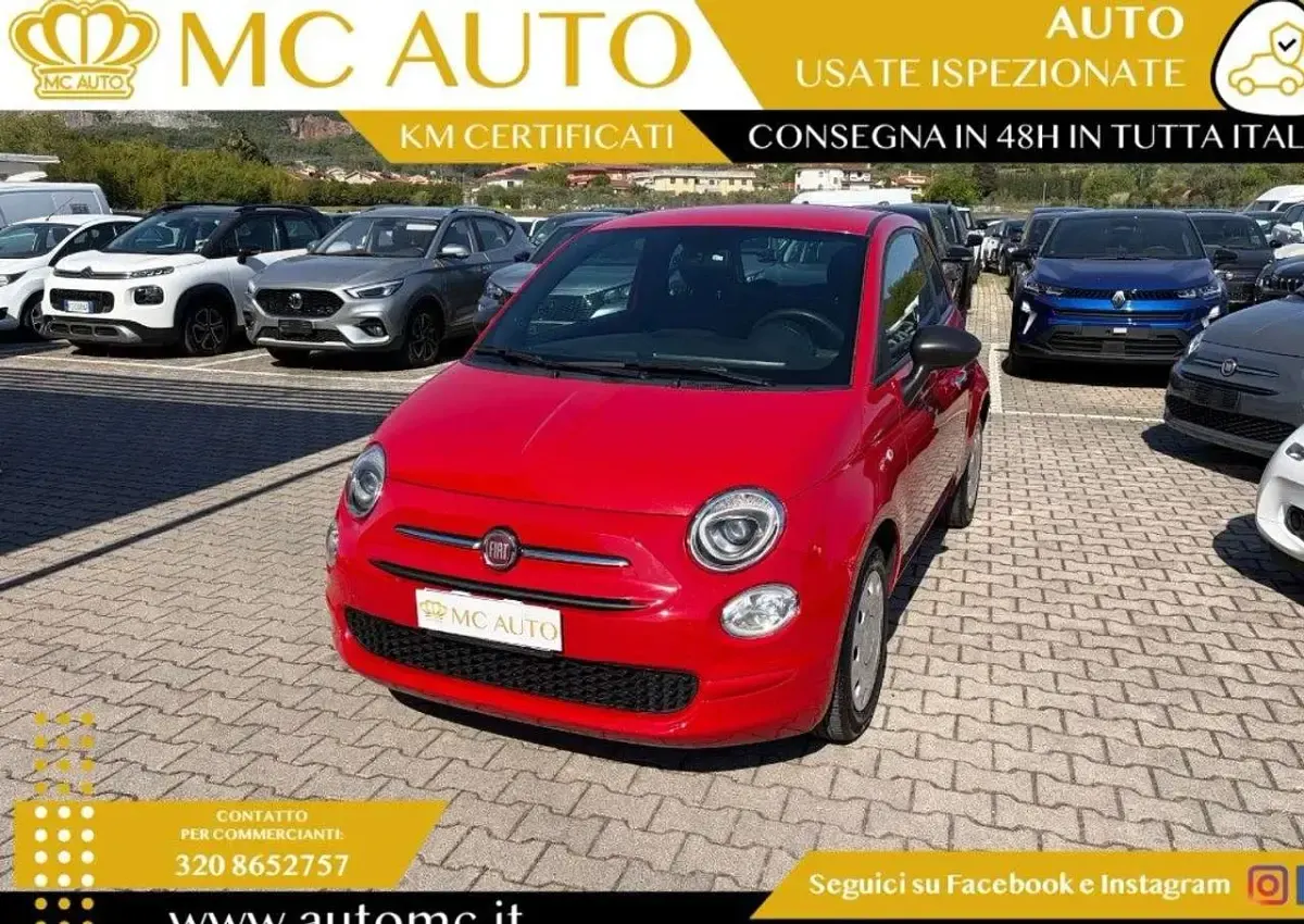 Usado Fiat 500 Dolcevita 69 CV (50 kW) 2023 Rojo Utilitario