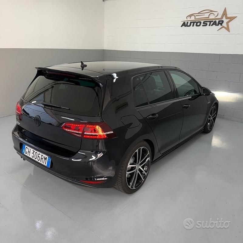 Usata VW Golf VII GTD 184 CV (135 kW) 2016 Nero Berlina