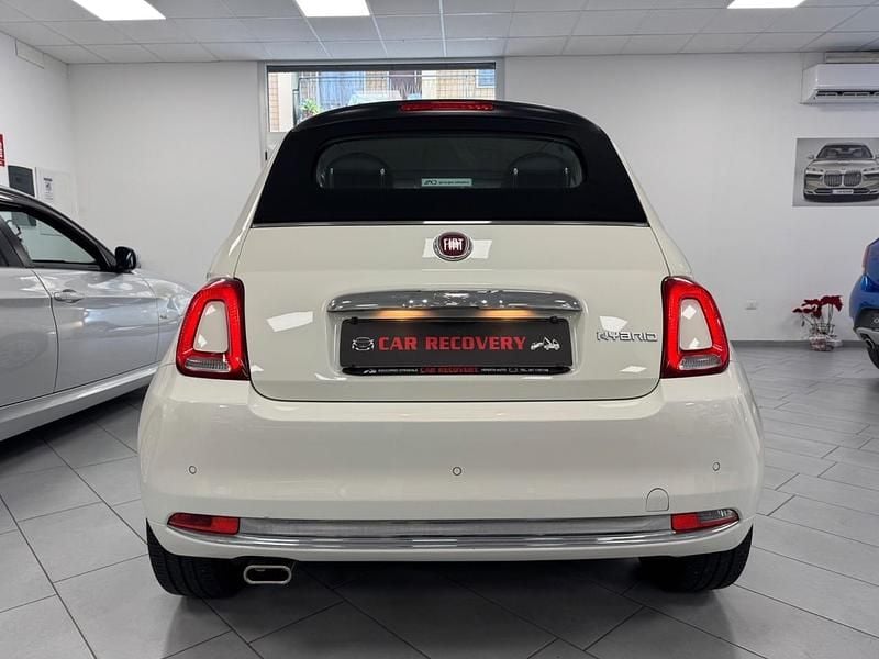 Usata Fiat 500C Dolcevita 69 CV (50 kW) 2022 Bianco Cabrio