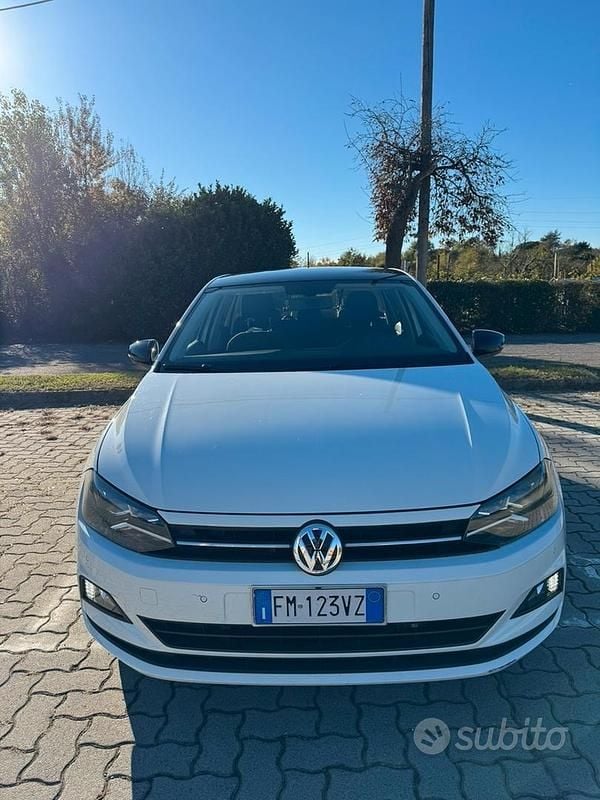 Bianco Usata 2018 VW Polo Due volumi | 11.250 € (Ottimo prezzo) - Immagine 1/4