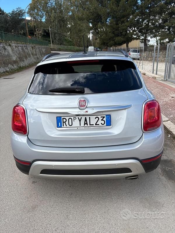 Usata Fiat 500X Cross 120 CV (88 kW) 2018 Grigio SUV
