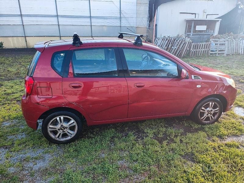 Usata Chevrolet Aveo LS 2008 Rosso Berlina