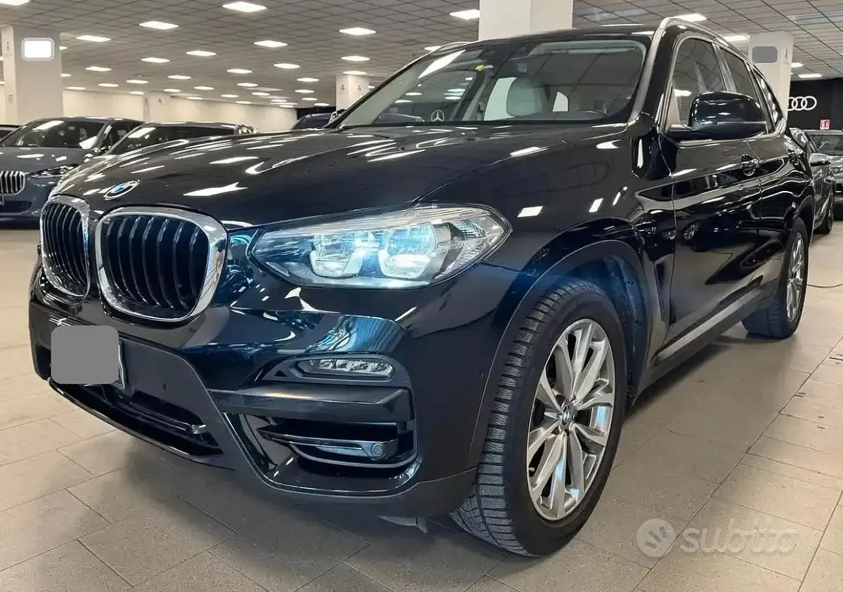 Usata BMW X3 Advantage 190 CV (139 kW) 2019 Nero SUV
