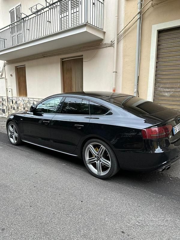 Usata Audi A5 S-Line 2010 Nero Coupé