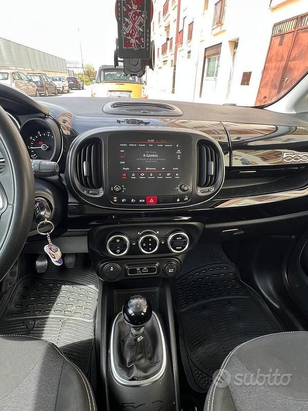 Usata Fiat 500L 120 CV (88 kW) 2017 Nero Monovolume